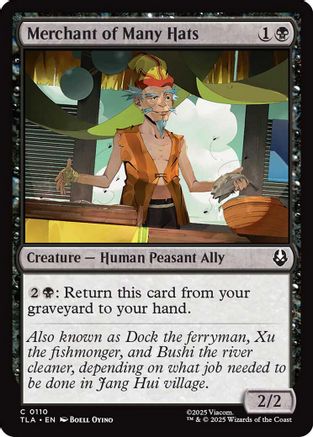 Merchant of Many Hats (TLA-110) [Avatar: The Last Airbender] Foil