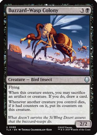 Buzzard-Wasp Colony (TLA-088) [Avatar: The Last Airbender] Foil