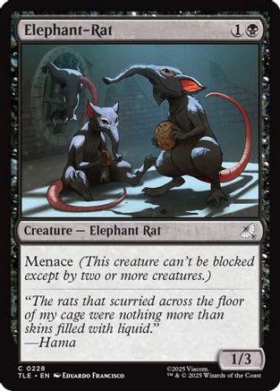 Elephant-Rat (TLE-228) [Avatar: The Last Airbender: Eternal-Legal] Foil