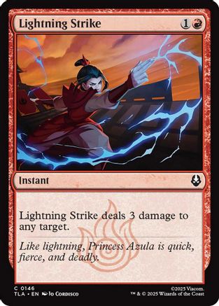 Lightning Strike (TLA-146) [Avatar: The Last Airbender] Foil