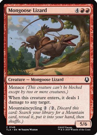 Mongoose Lizard (TLA-148) [Avatar: The Last Airbender]