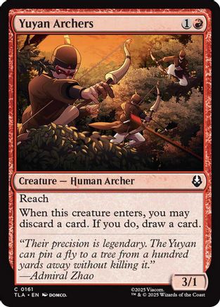 Yuyan Archers (TLA-161) [Avatar: The Last Airbender] Foil