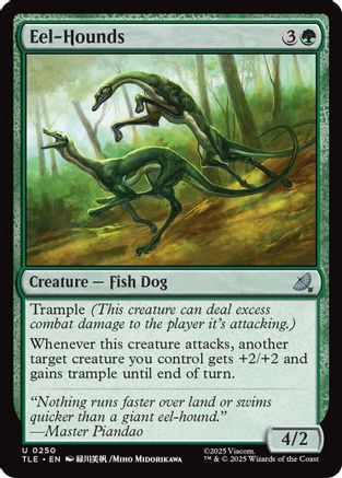 Eel-Hounds (TLE-250) [Avatar: The Last Airbender: Eternal-Legal] Foil