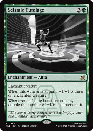 Seismic Tutelage (TLE-254) [Avatar: The Last Airbender: Eternal-Legal] Foil