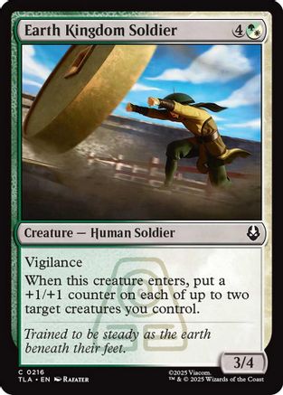 Earth Kingdom Soldier (TLA-216) [Avatar: The Last Airbender] Foil