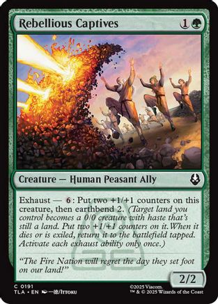Rebellious Captives (TLA-191) [Avatar: The Last Airbender] Foil