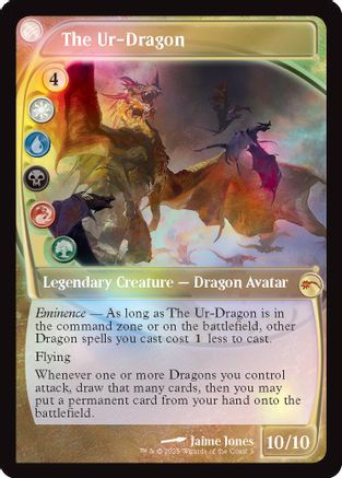 The Ur-Dragon (Future Sight) (MFP-003) [Secret Lair Drop Series] Foil