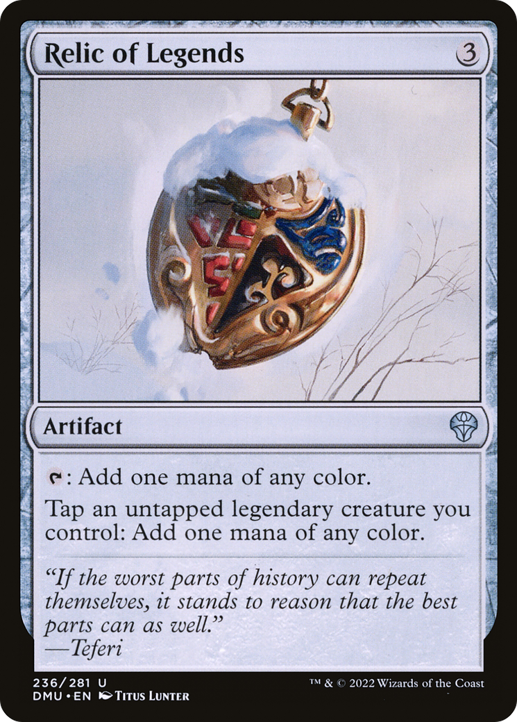 Relic of Legends (DMU-236) [Dominaria United] Foil