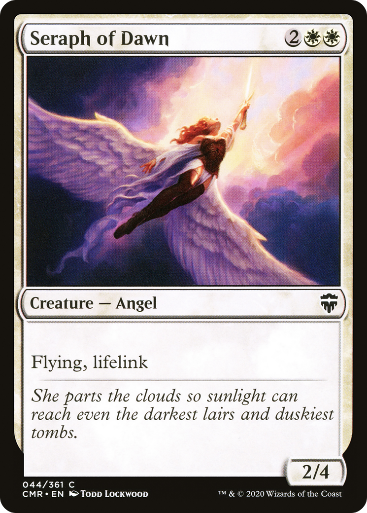 Seraph of Dawn (CMR-044) [Commander Legends]