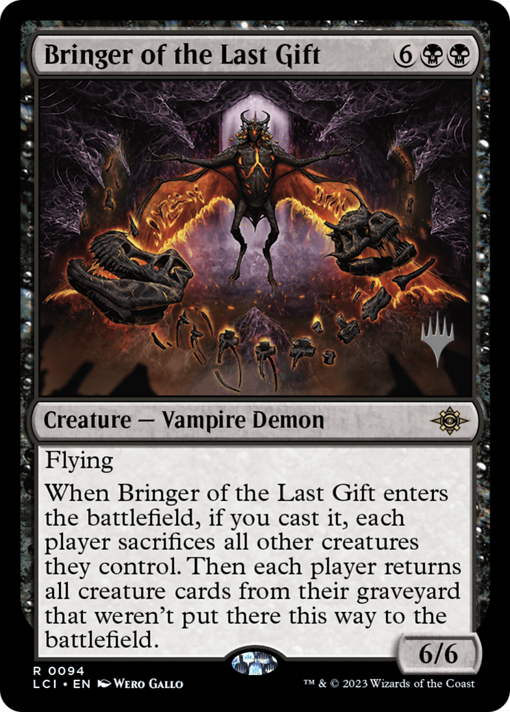 Bringer of the Last Gift (PPLCI-094) [Promo Pack: The Lost Caverns of Ixalan Promos]