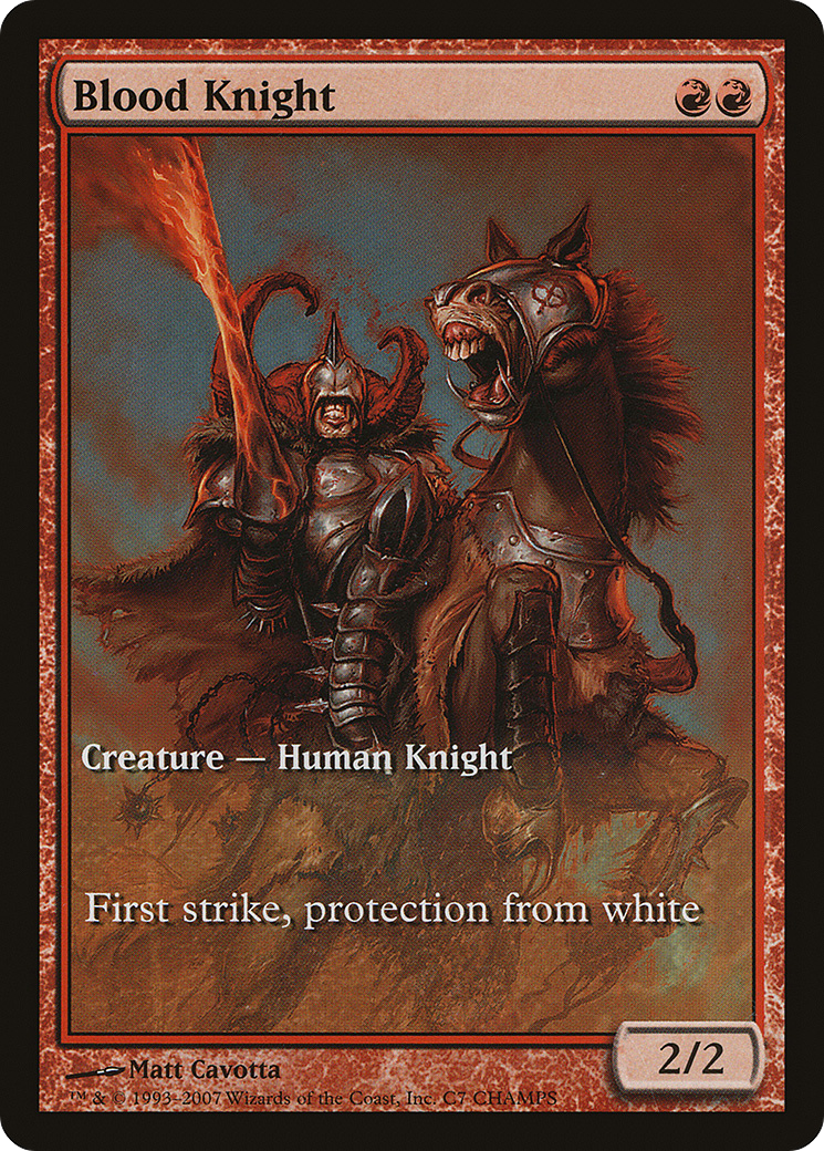 Blood Knight (CHAMPS-007) [Champs and States]
