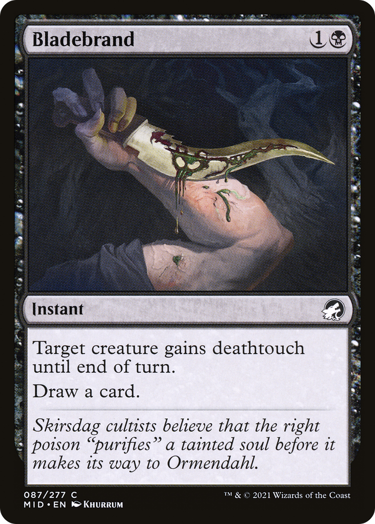 Bladebrand (MID-087) [Innistrad: Midnight Hunt]
