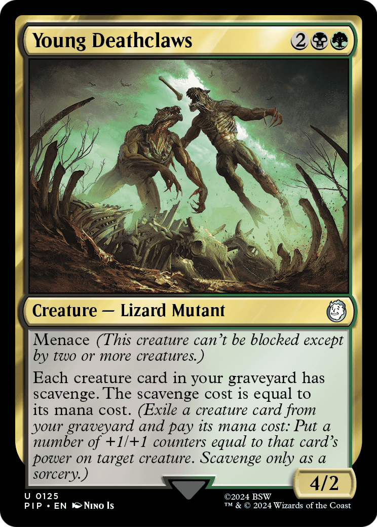 Young Deathclaws (PIP-125) [Fallout] Foil