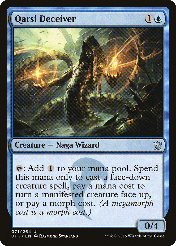 Qarsi Deceiver (DTK-071) [Dragons of Tarkir] Foil