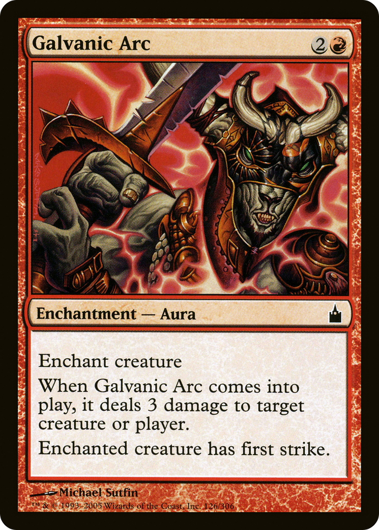 Galvanic Arc (RAV-126) [Ravnica: City of Guilds] Foil