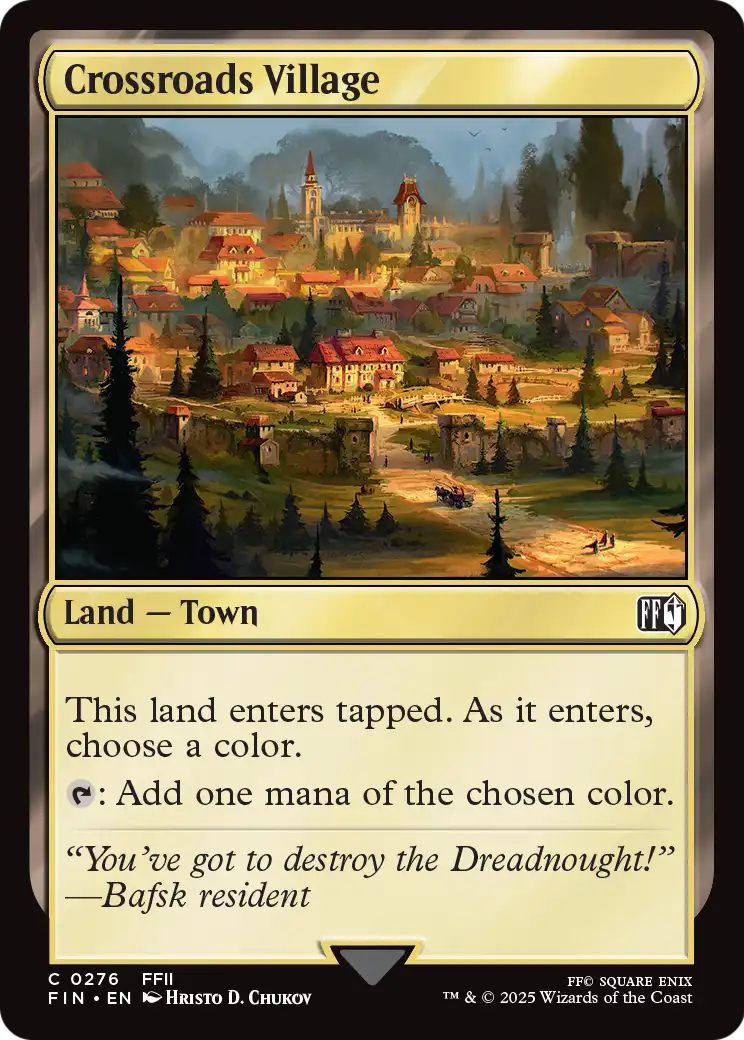 Crossroads Village (FIN-276) [FINAL FANTASY]