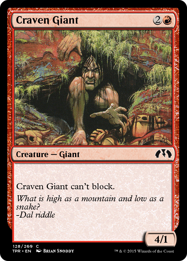 Craven Giant (TPR-128) [Tempest Remastered] Foil