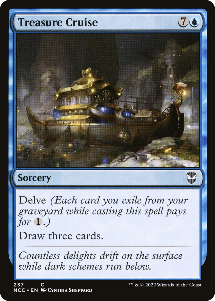 Treasure Cruise (NCC-237) [New Capenna Commander]
