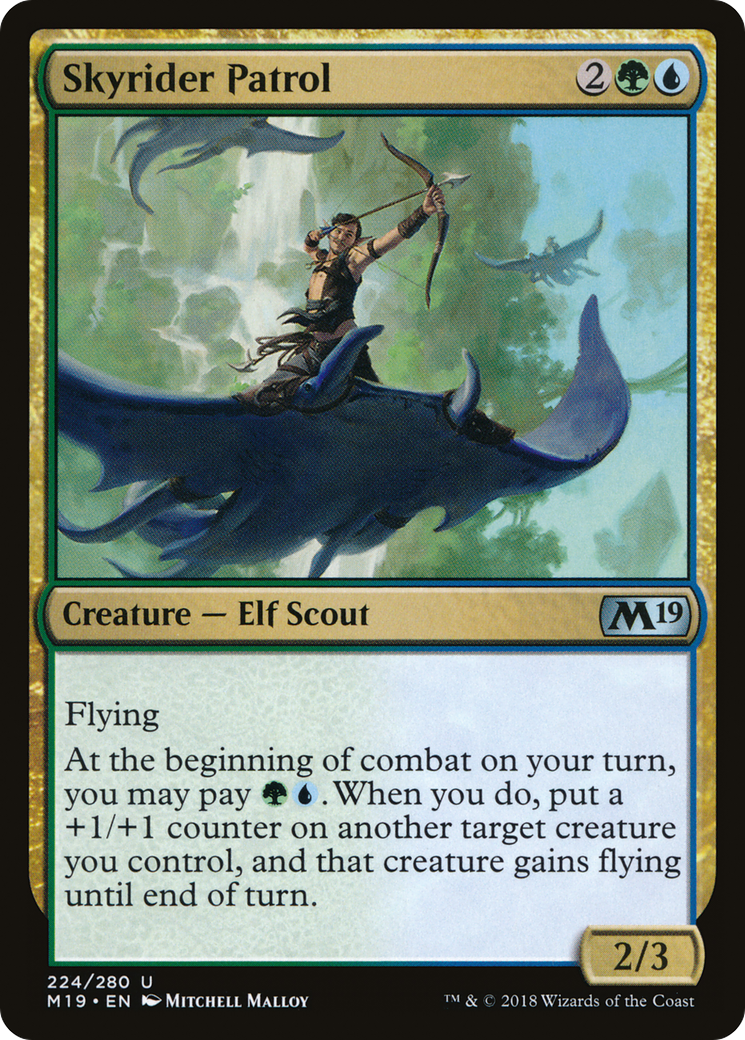 Skyrider Patrol (M19-224) [Core Set 2019]