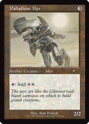 Palladium Myr (Retro Frame) (WPN-003) [WPN & Gateway Promos]
