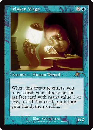 Trinket Mage (Retro Frame) (WPN-001) [WPN & Gateway Promos] Foil