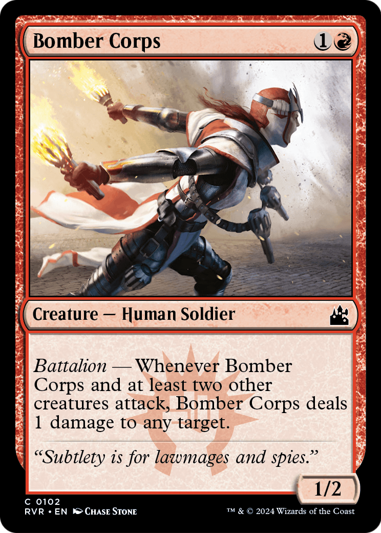 Bomber Corps (RVR-102) [Ravnica Remastered]