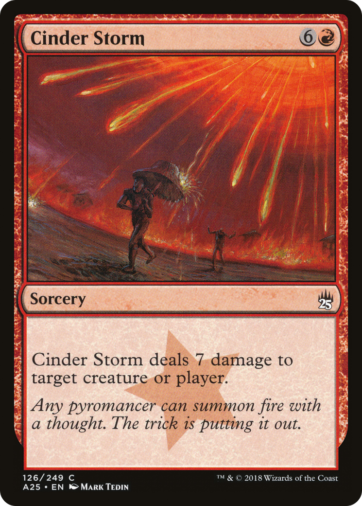 Cinder Storm (A25-126) [Masters 25] Foil