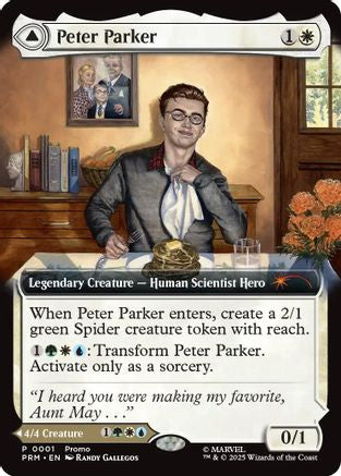 Peter Parker (Extended Art) (UMP-001) [Unique and Miscellaneous Promos]