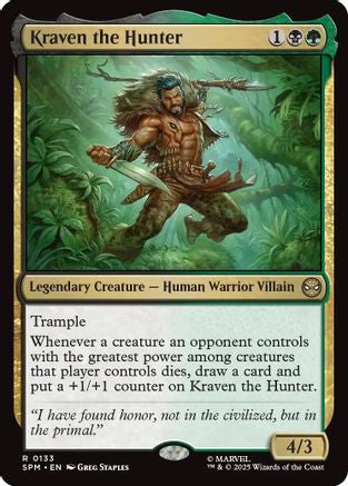 Kraven the Hunter (SPM-133) [Marvel's Spider-Man]