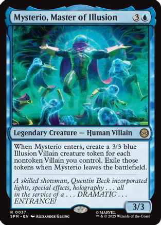 Mysterio, Master of Illusion (SPM-037) [Marvel's Spider-Man] Foil