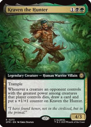 Kraven the Hunter (Extended Art) (SPM-273) [Marvel's Spider-Man]