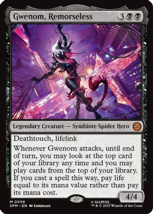 Gwenom, Remorseless (SPM-056) [Marvel's Spider-Man]
