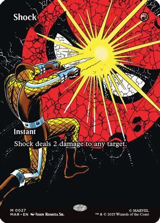 Shock (Borderless) (MAR-027) [Marvel Eternal-Legal]