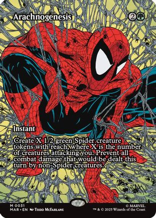 Arachnogenesis (Borderless) (MAR-031) [Marvel Eternal-Legal]