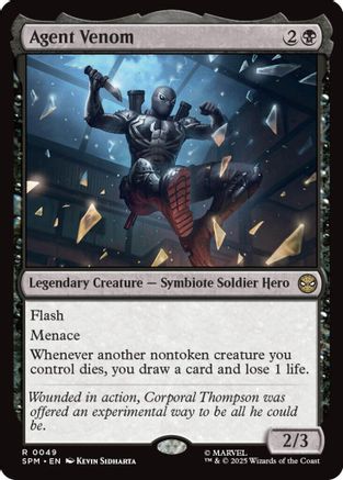 Agent Venom (SPM-049) [Marvel's Spider-Man] Foil