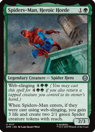 Spiders-Man, Heroic Horde (SPM-117) [Marvel's Spider-Man]