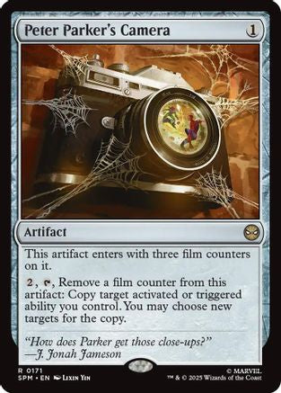 Peter Parker's Camera (SPM-171) [Marvel's Spider-Man] Foil