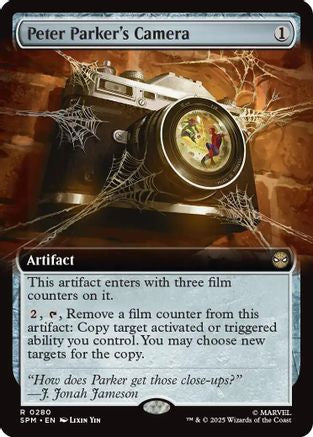 Peter Parker's Camera (Extended Art) (SPM-280) [Marvel's Spider-Man] Foil