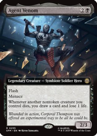 Agent Venom (Extended Art) (SPM-255) [Marvel's Spider-Man]