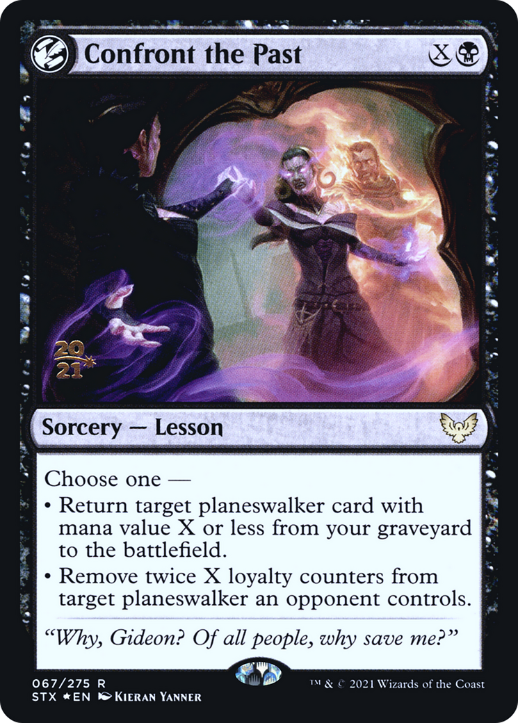 Confront the Past (PRE-67S) [Strixhaven: School of Mages Promos] Foil