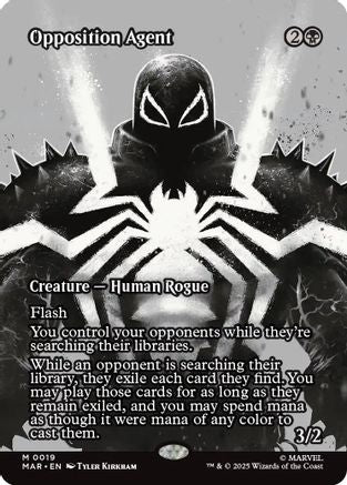 Opposition Agent (Borderless) (MAR-019) [Marvel Eternal-Legal]