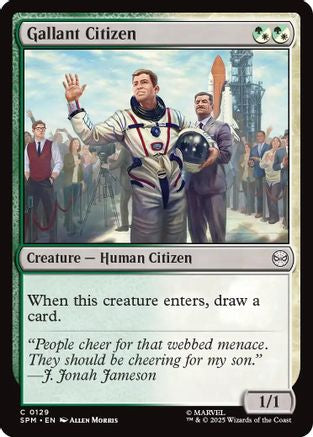 Gallant Citizen (SPM-129) [Marvel's Spider-Man]