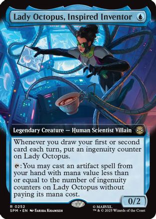 Lady Octopus, Inspired Inventor (Extended Art) (SPM-252) [Marvel's Spider-Man]