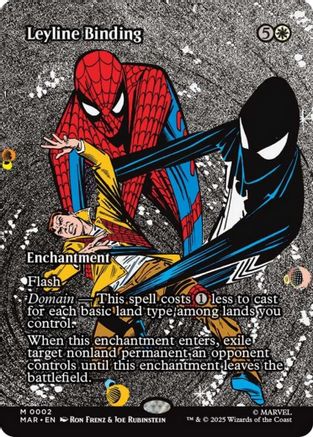 Leyline Binding (Borderless) (MAR-002) [Marvel Eternal-Legal] Foil
