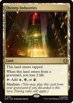 Oscorp Industries (SPM-182) [Marvel's Spider-Man] Foil