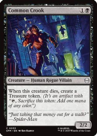 Common Crook (SPM-053) [Marvel's Spider-Man]