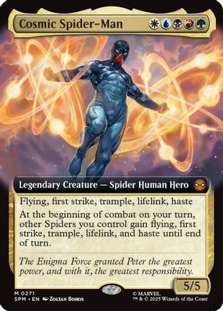Cosmic Spider-Man (Extended Art) (SPM-271) [Marvel's Spider-Man]