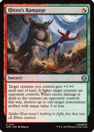 Rhino's Rampage (SPM-141) [Marvel's Spider-Man]