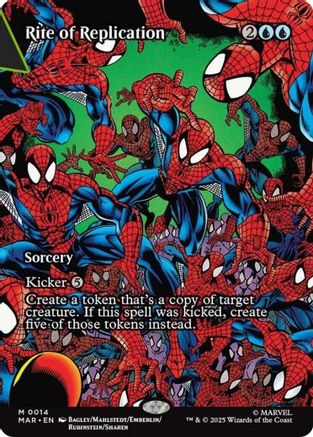 Rite of Replication (Borderless) (MAR-014) [Marvel Eternal-Legal]
