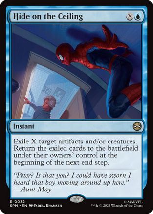Hide on the Ceiling (SPM-032) [Marvel's Spider-Man] Foil
